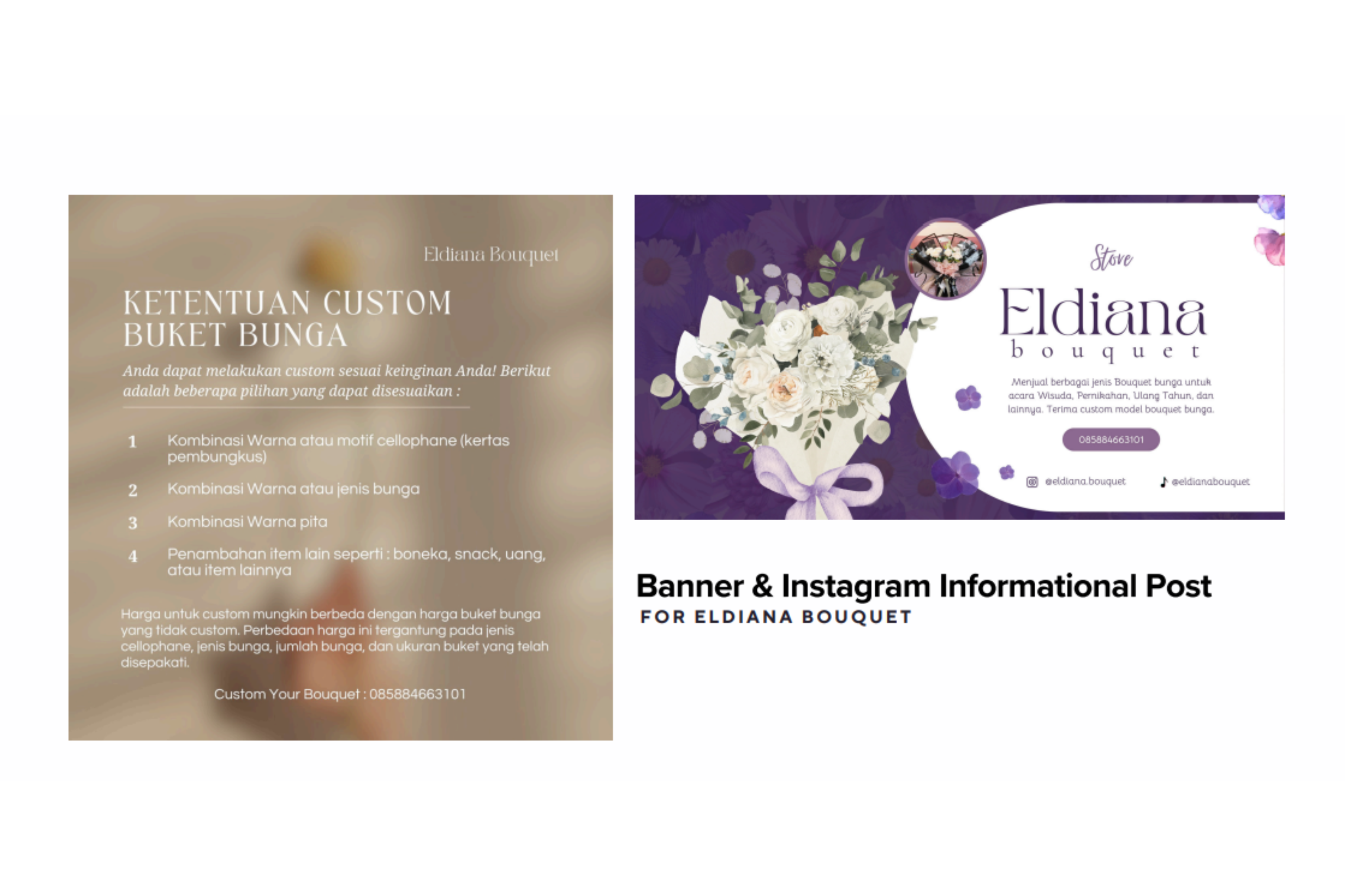 Eldiana Bouquet Banner